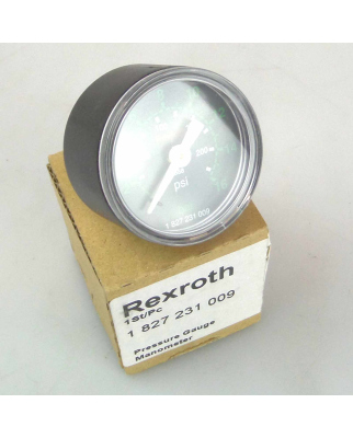 Rexroth Manometer 1827231009 0-16 bar OVP