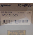 INDRAMAT AC Servo Power Supply TVD 1.2-15-03 R911246504 REM