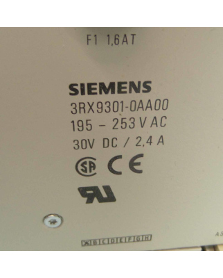 Siemens AS-Interface Netzteil 3RX9301-0AA00 GEB