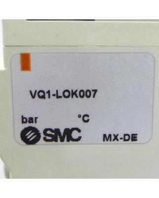 SMC Magnetventilinsel VQ1-LOK007 GEB