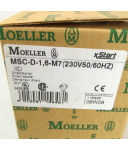Moeller Direktstarter MSC-D-1,6-M7 (230V50/60HZ) 115908 OVP