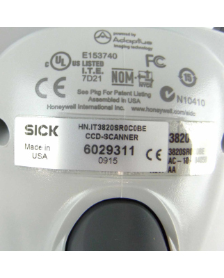 Sick CCD-Scanner IT3820 SR EU KIT HN.IT3820SR0C0B-0GB0E 6033971 OVP