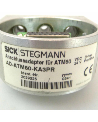SICK Stegmann Anschlussadapter für ATM60 AD-ATM60-KA3PR 2029225 GEB