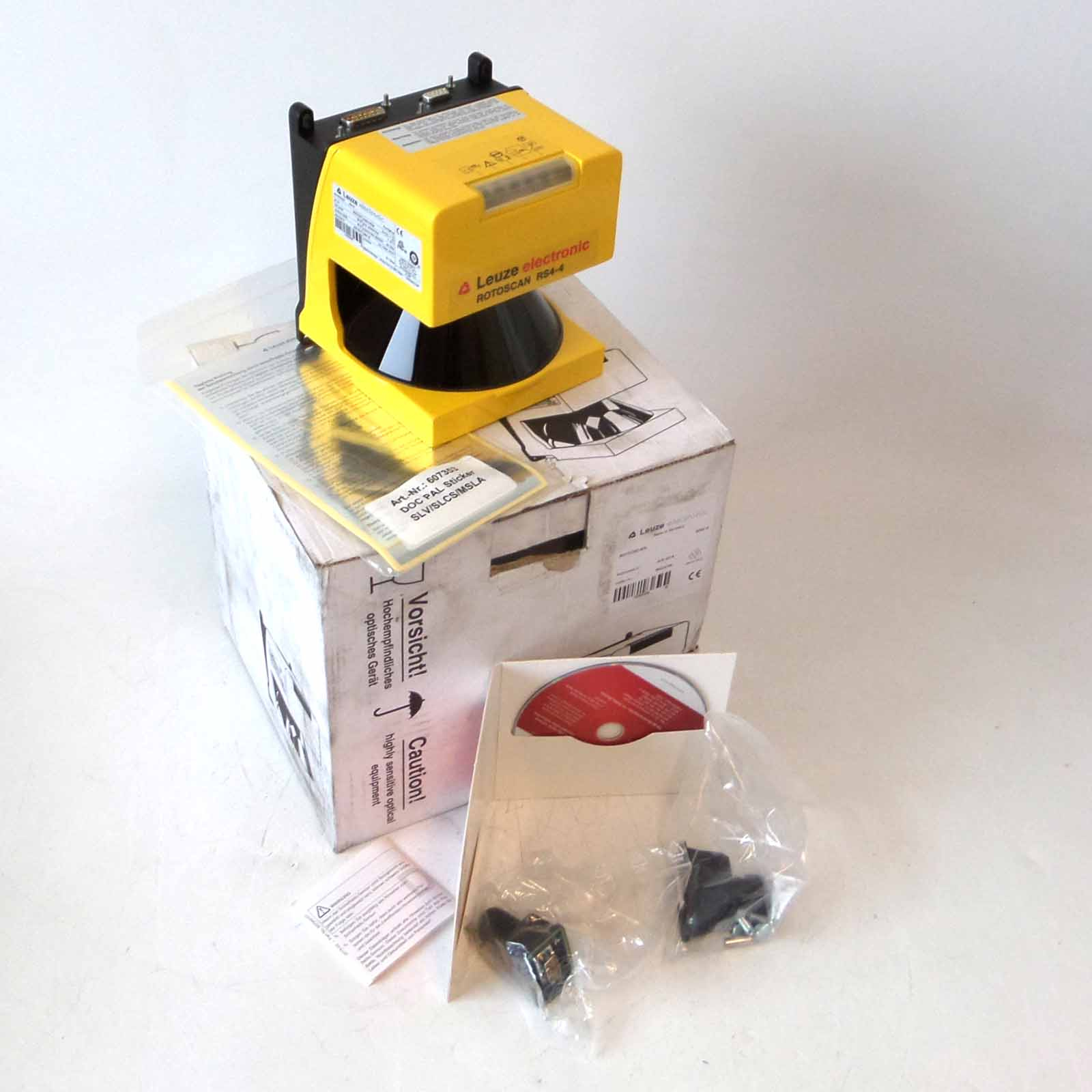 Produktbild von Leuze Rotoscan RS4-4E Sicherheits-Laserscanner Typ 3 PL D SIL2 – Gebraucht, Voll Funktionsfähig