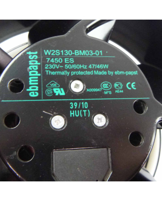 ebm-papst Lüfter W2S130-BM03-01 230V GEB
