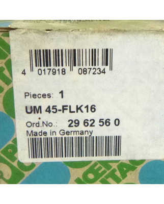Phoenix Contact Übergabemodul UM 45-FLK16 2962560 OVP