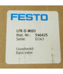 FESTO Grundventil LFR-D-MIDI 546425 OVP