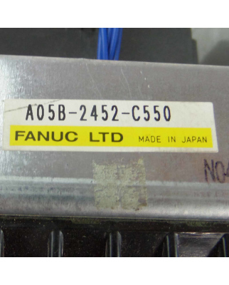Fanuc Battery Unit A05B-2452-C550 GEB