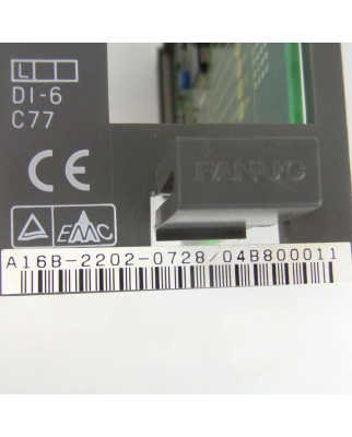 Fanuc I/O Panel Board A16B-2202-0728 GEB