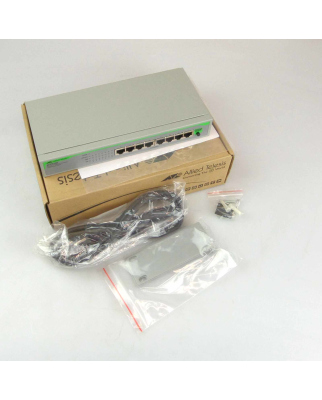 Allied Telesis 8-Port Ethernet Switch AT-FS708-50 V7 990-003029-50 OVP