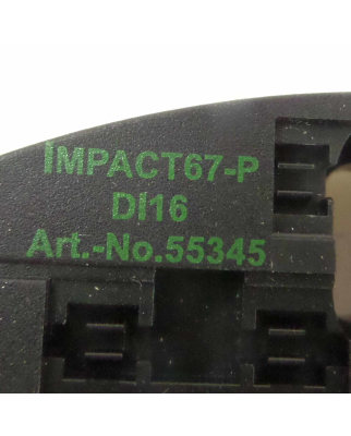 Murr elektronik E/A Kompaktmodul IMPACT67-P DI16 55345 OVP