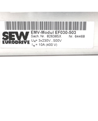 SEW EURODRIVE EMV-Modul EF 030-503 826385X GEB