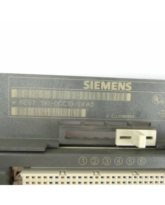 Simatic S7 ET200B 6ES7 193-0CC10-0XA0 GEB
