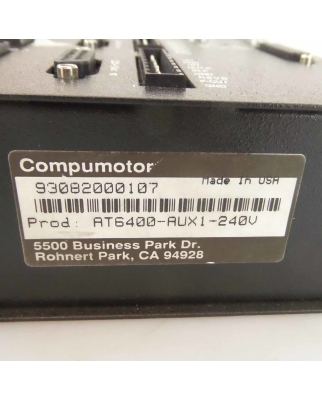 Parker Compumotor 4-Axis Indexer AT6400 AT6400-AUX1-240V #K2 GEB
