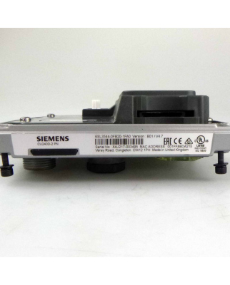 Siemens SINAMICS G120D Control Unit CU240D 6SL3544-0FB20-1FA0 Ver.: B01/V4.7 NOV