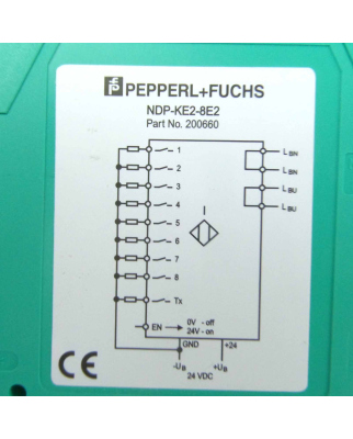 Pepperl+Fuchs WIS Modul primär NDP-KE2-8E2 200660 OVP