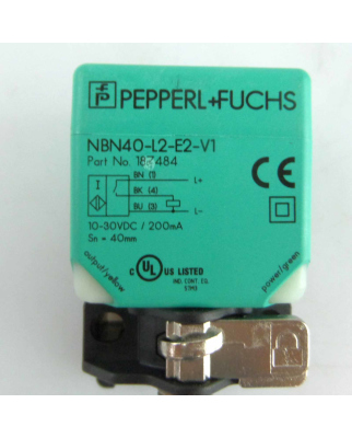 Pepperl+Fuchs induktiver Sensor NBN40-L2-E2-V1 187484 OVP