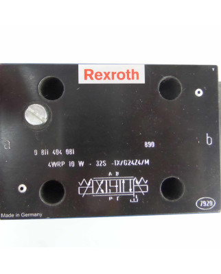 Rexroth Regel-Wegeventil 4WRP10W-32S-1X/G24Z4/M 0811404081 NOV