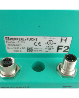 Pepperl+Fuchs Datenlichtschranke LS610-DA-IBS/F2 131635 REM