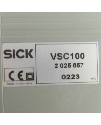 Sick Controller Keypad VSC100 2025857 OVP