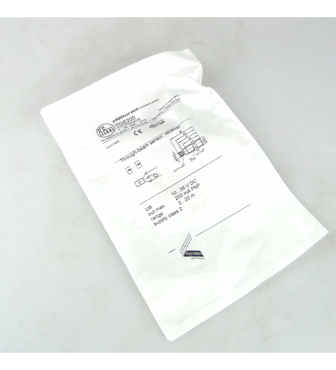 ifm efector Einweglichtschranke OGE200 OGE-DPKG/US100 OVP