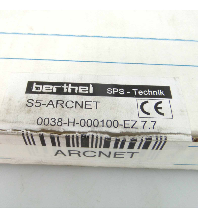 Modulo ARCNET Berthel S5 0038-H-000100-V07 EZ07.3 - Ricambio Usato In Buono Stato