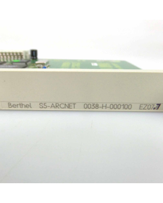 Modulo ARCNET Berthel S5 0038-H-000100-V07 EZ07.3 - Ricambio Usato In Buono Stato - Foto 2