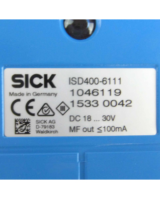 SICK Distanzsensor ISD400-6111 1046119 OVP