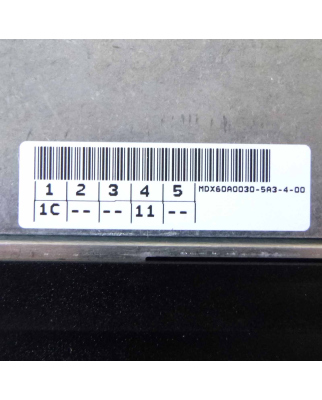 SEW MDX61B0030-5A3-4-00 08279594 - Frequenzumrichter Movidrive