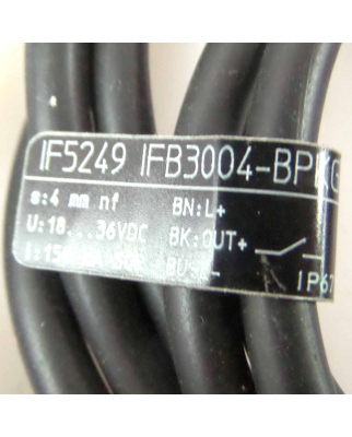 ifm efector induktiver Sensor IF5249 IFB3004-BPKG NOV