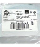 Allen Bradley Ethernet Media M12 Patchcord 1585D-M4UBJM-2 Ser.B OVP