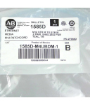 Allen Bradley Ethernet Media M12 Patchcord 1585D-M4UBDM-1 Ser.B OVP