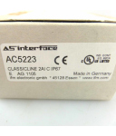 ifm AS-Interface Modul AC5223 Classicline 2AI C IP67 OVP