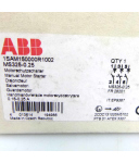 ABB Motorschutzschalter MS325-0.25 1SAM150000R1002  OVP