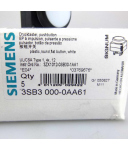 Siemens Drucktaster 3SB3000-0AA61 (5Stk.) OVP