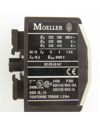 Moeller Hilfsschütz DILM150-XHIA11 283463 (5Stk.) OVP