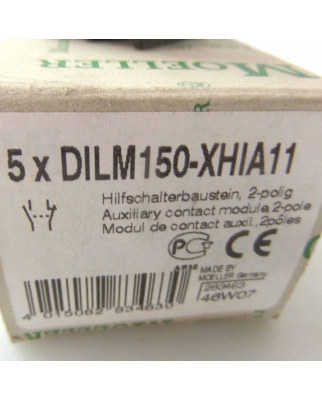 Moeller Hilfsschütz DILM150-XHIA11 283463 (5Stk.) OVP