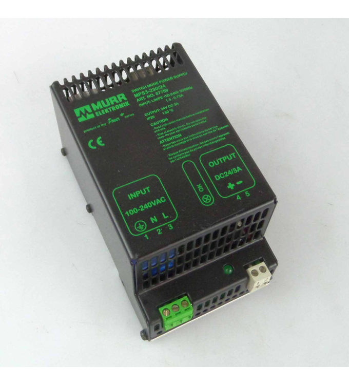 MURR ELEKTRONIK Power Supply MPS3-230/24 87759 GEB