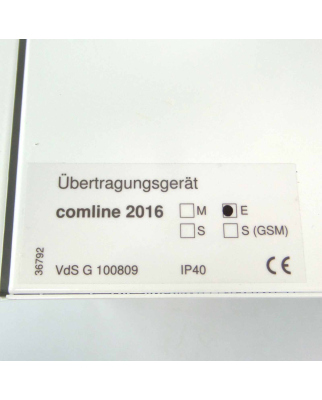 Telenot Übertragungsgerät comline 2016E im Gehäusetyp S8 OVP