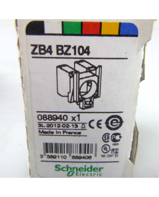 Schneider Electric Kontaktelement ZB4 BZ104 088940 OVP