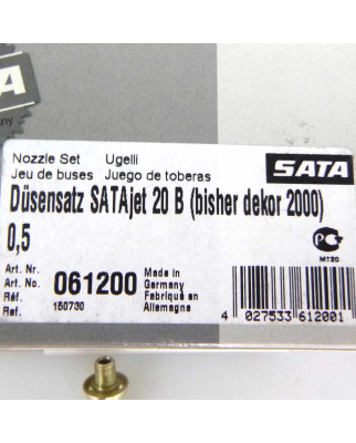 SATA Düsensatz SATAjet 20 B 061200 OVP