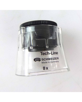 Schweizer Set Standlupe Tech-Line Vario-Focus 8x OVP