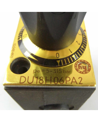 Hydraulik Ring Druckbegrenzungsventil DU18H06PA2 5-315bar...