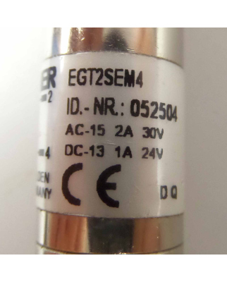Euchner Einbaugrenztaster EGT2SEM4 052504 GEB