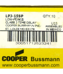 COOPER BUSSMANN Sicherungseinsatz TIME-DELAY FUSE LPJ-15SP (3Stk.) OVP