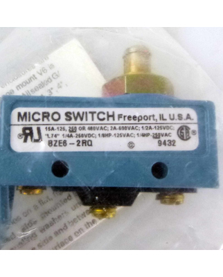 Honeywell Micro Switch BZE6-2RQ OVP