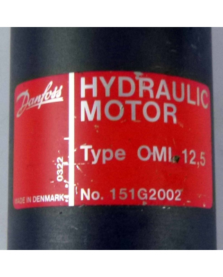 Danfoss Hydraulikmotor OMI 12,5 No. 151G2002 GEB