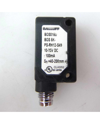 Balluff Sensor Fotoelektrisch BOS015U BOS 5K-PS-RH12-S49...