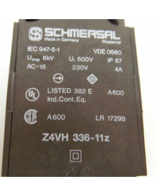SCHMERSAL Positionsschalter Z4VH336-11Z NOV