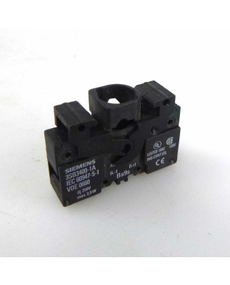 Siemens Lampenfassung 3SB3400-1A GEB
